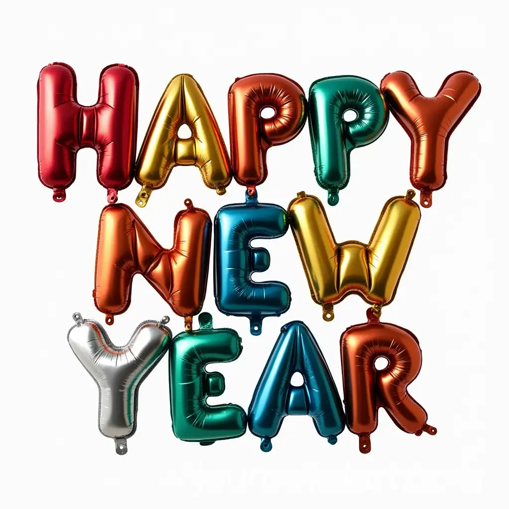 Colorful-Foil-Balloon-Happy-New-Year-Message-with-Shiny-Textures