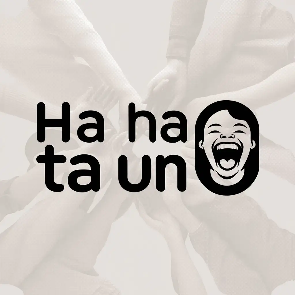 LOGO-Design-for-Ha-Ha-Ta-un-Cheerful-Laughing-Person-on-Clear-Background