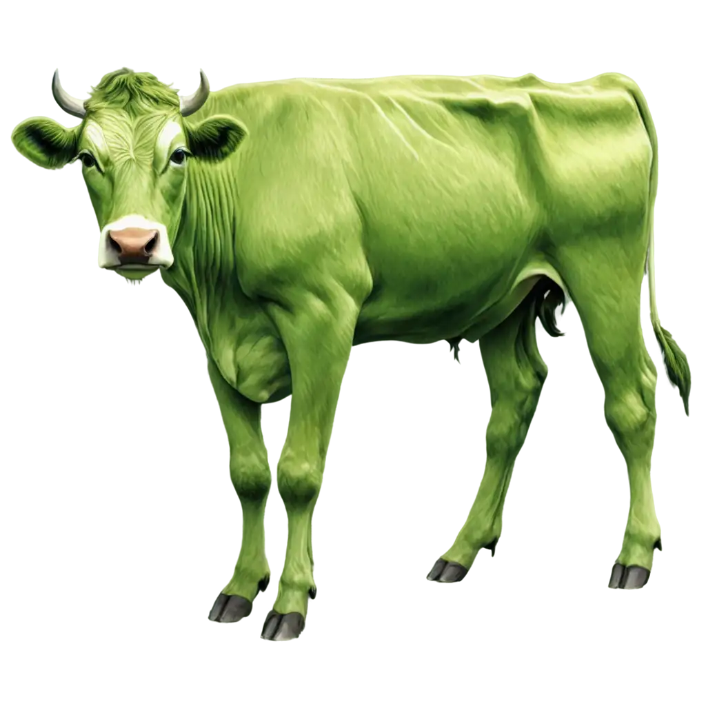 Green-Cow-PNG-Image-A-Unique-and-Versatile-Digital-Asset