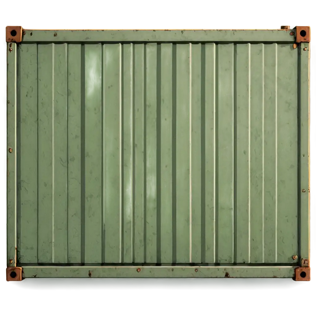 Top-Down-Cartoon-Shipping-Container-PNG-Image-Simplified-Illustration-from-Above