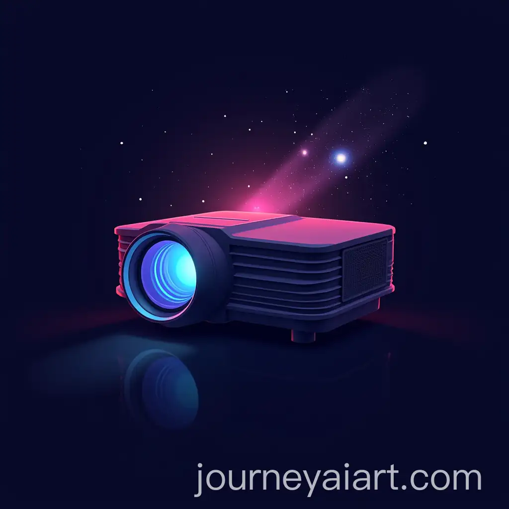 Galaxy-Light-Projector-Company-Logo-Design