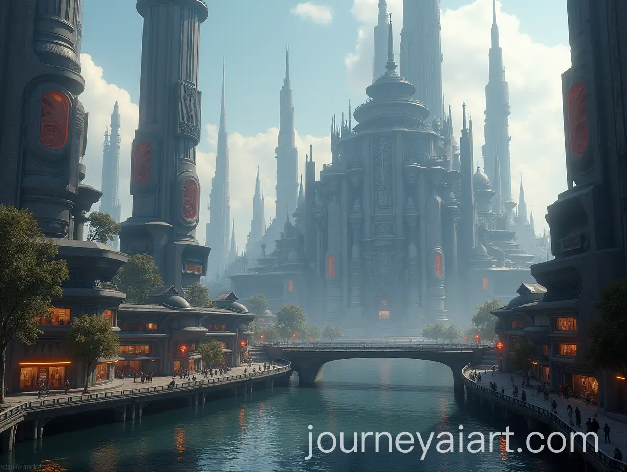 Futuristic-Cityscape-with-Advanced-Architecture-and-Technology