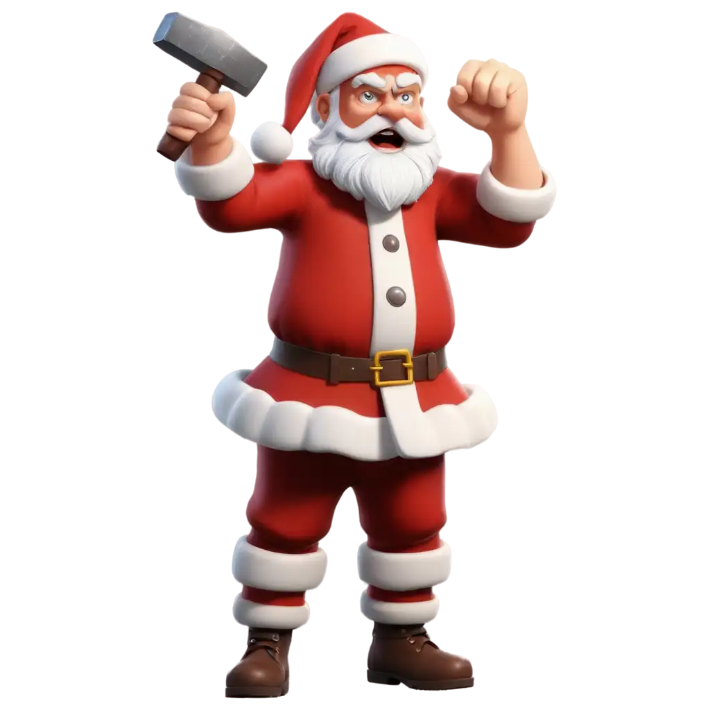 Angry-Santa-with-a-Hammer-PNG-HighQuality-Cartoon-Image-for-Creative-Projects