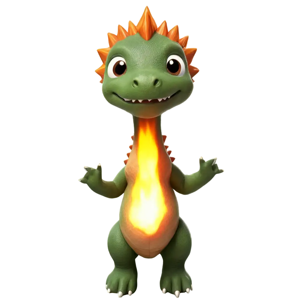 Baby-Dinosaur-Sparking-Fire-PNG-Image-HighQuality-Transparent-Format-for-Creative-Projects