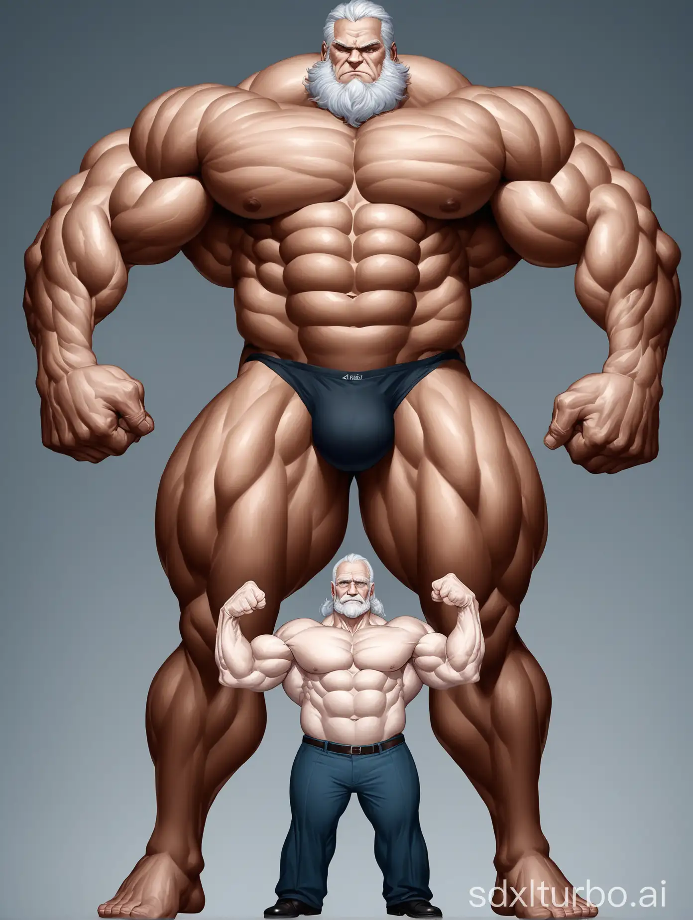 Elderly-Giant-Man-Displaying-Massive-Muscles-in-Underwear