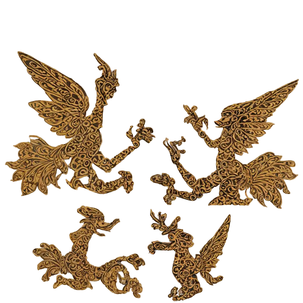 PNG-Image-of-Wayang-Batik-Gunungan-Motifs-Indonesian-Artistry-in-Digital-Form