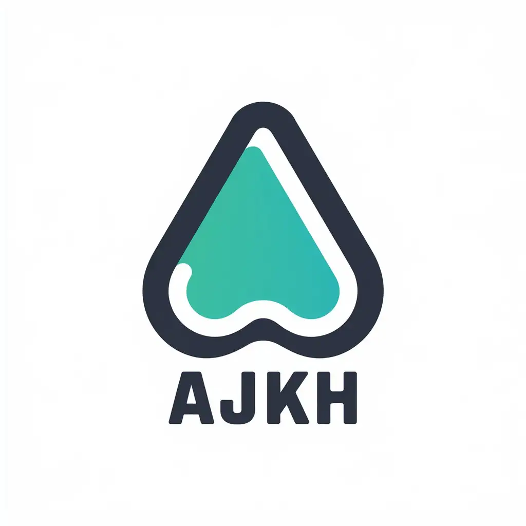 LOGO Design for AJKH Vector Design with NOSE Symbol for Medical Dental Industry