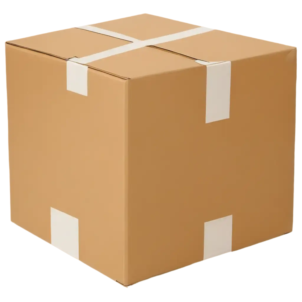 Cardboard-Package-PNG-Image-for-Ecommerce-Packaging-and-Design-Projects