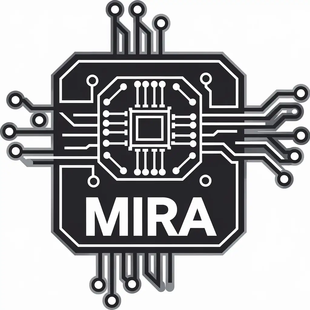 LOGO Design for Mira TechInspired with Hacking Theme for Technology Industry