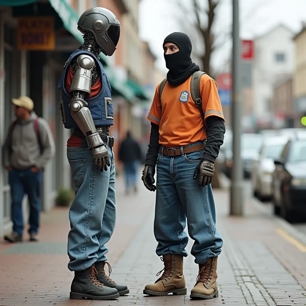 Sotho-Man-in-Protective-Gear-Standing-Near-Traffic-Light