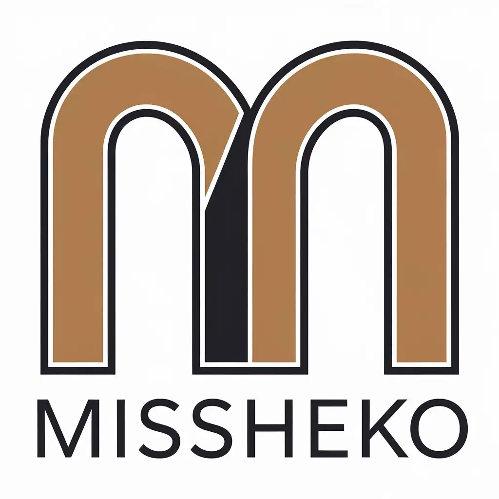 LOGO Design for Missheko Vector with Designer Clothes Symbol for Retail Industry