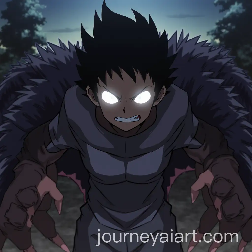 Intense-Anime-Character-in-Monster-Fight-Pose-with-Glowing-White-Eyes