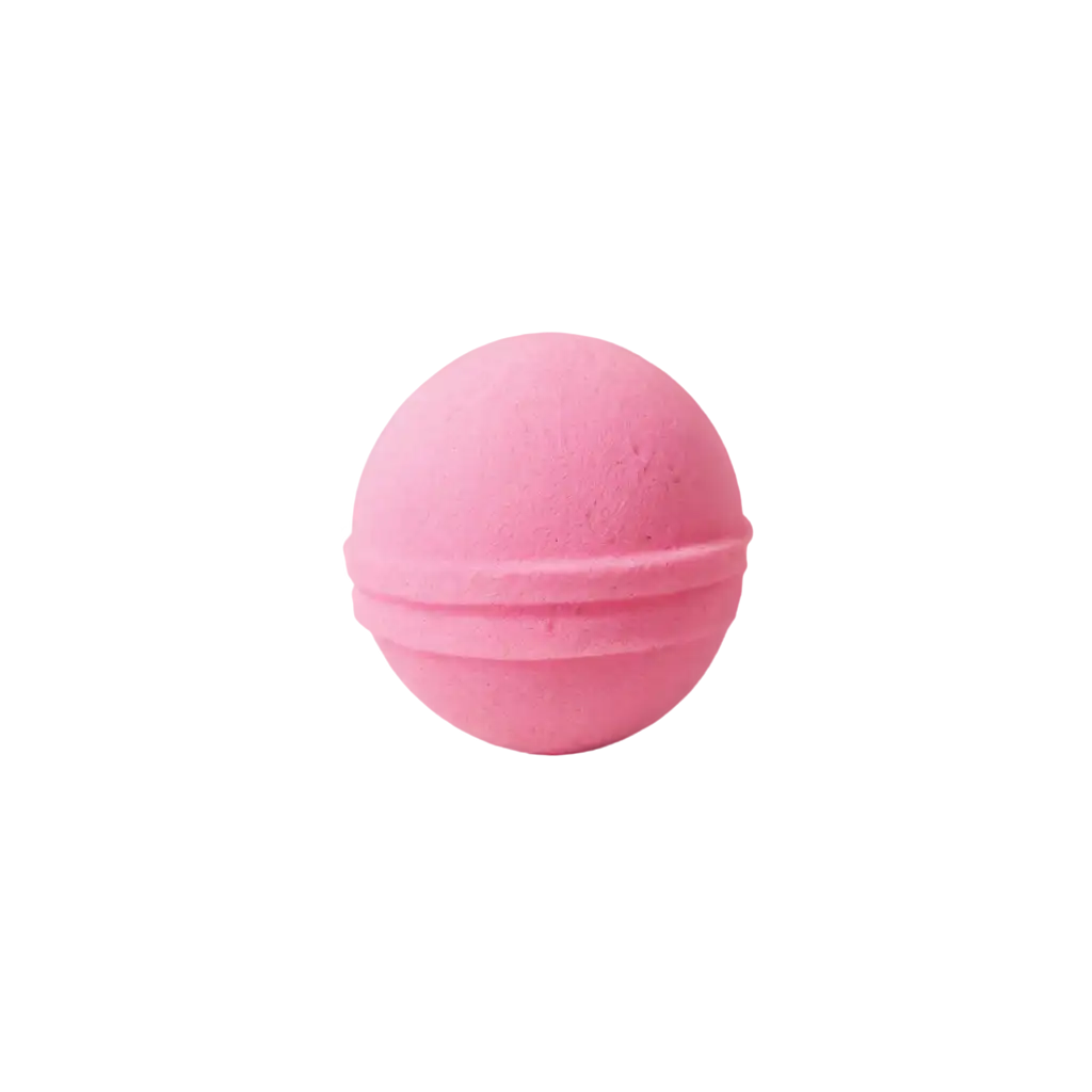 HighQuality-Pink-Bath-Bomb-Ball-PNG-for-Creative-Projects