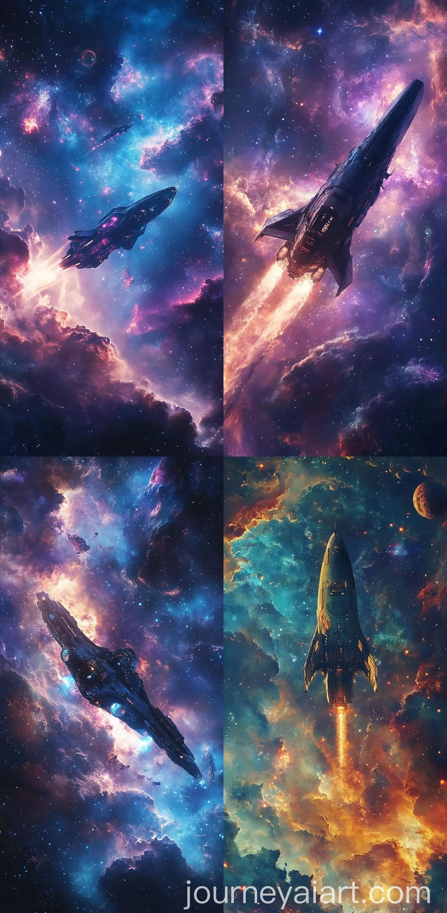 Anime-Style-Spaceship-Soaring-through-Cosmic-Nebula