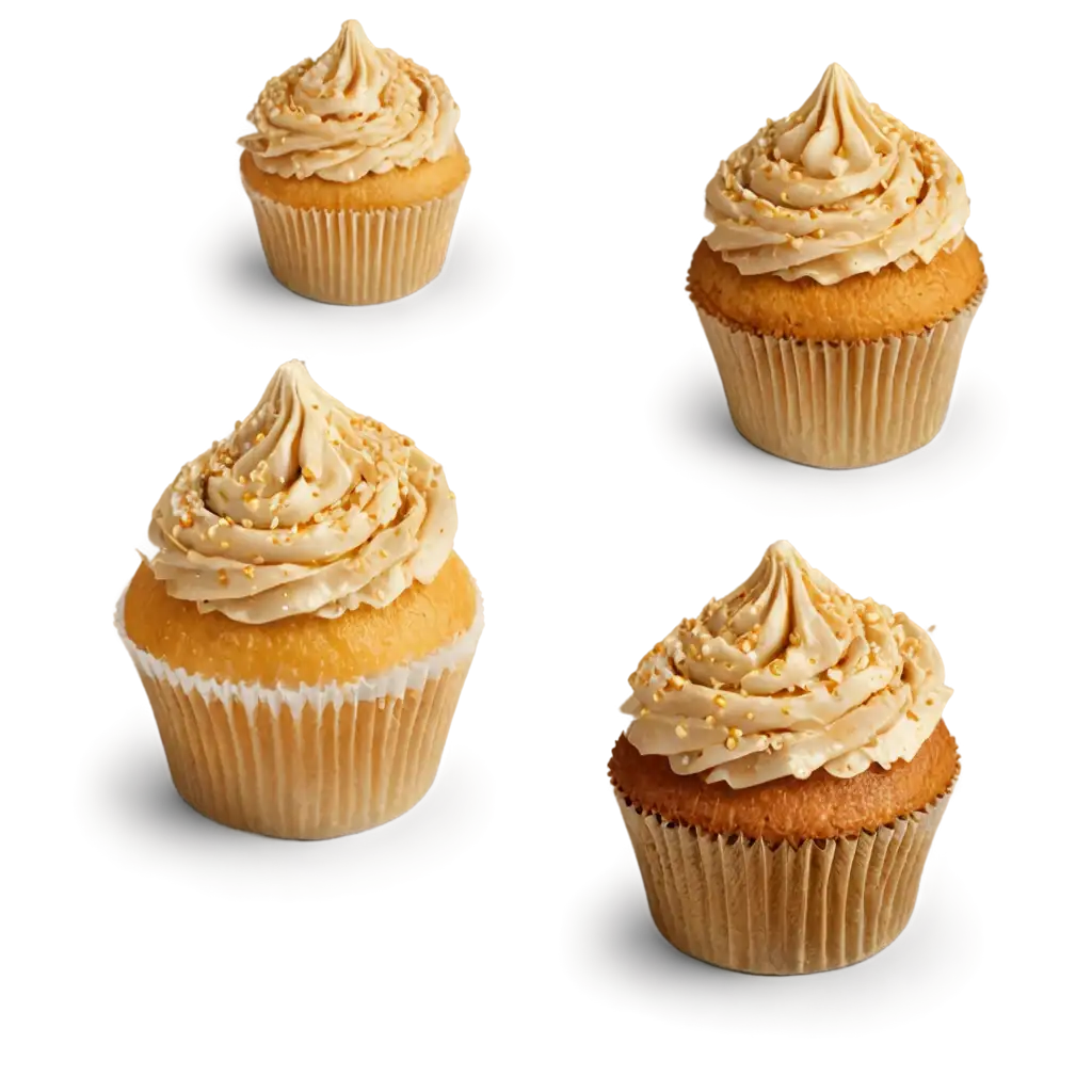 Golden-Cupcake-PNG-Image-Exquisite-Dessert-Delight-in-HighQuality-Format