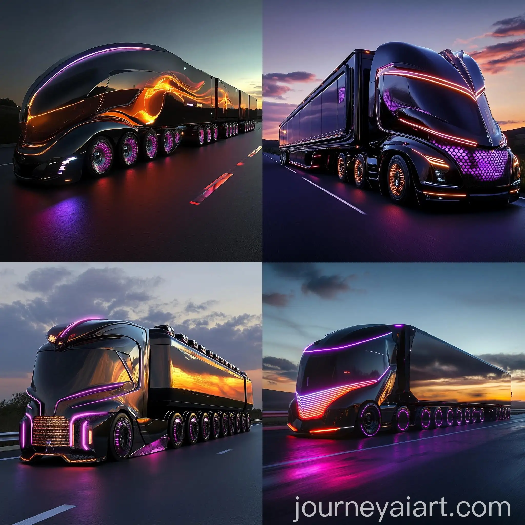 UltraModern-TwelveAxle-Trailer-Truck-in-Ethereal-Smoke