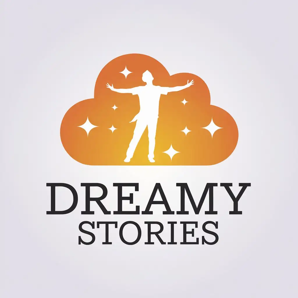 LOGO-Design-for-Dreamy-Stories-Elegant-Typography-with-Custom-Symbol-on-a-Clear-Canvas