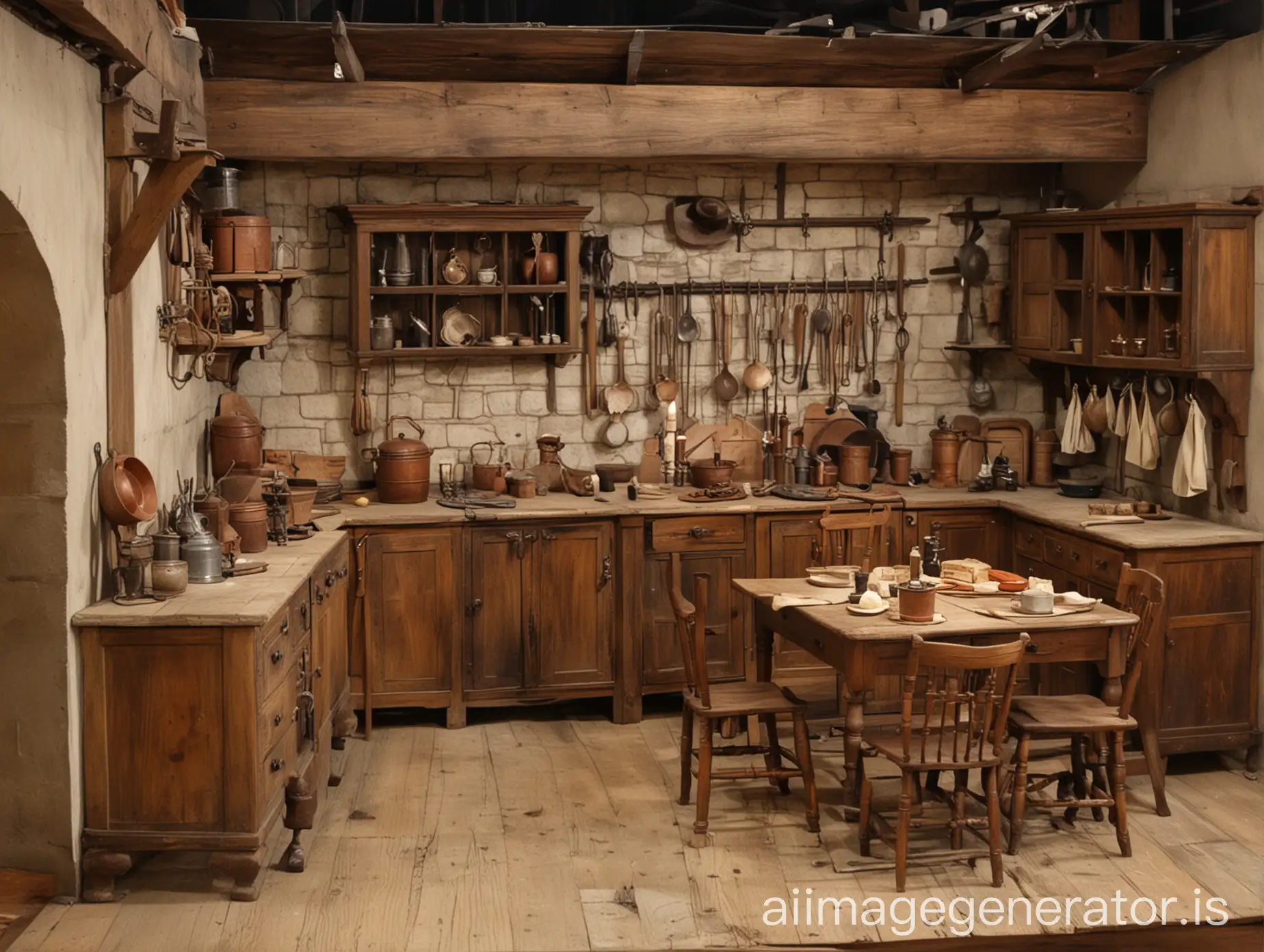 1690s-Kitchen-Stage-Set-Historical-Scene-Reconstruction-with-Authentic-Period-Props