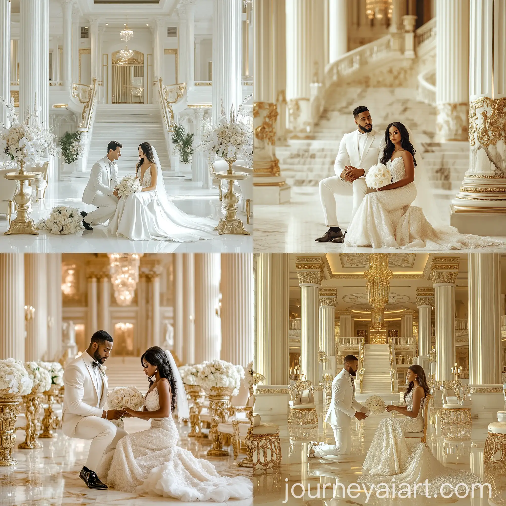 Elegant-Bride-and-Groom-Exchanging-Vows-in-Opulent-Hall
