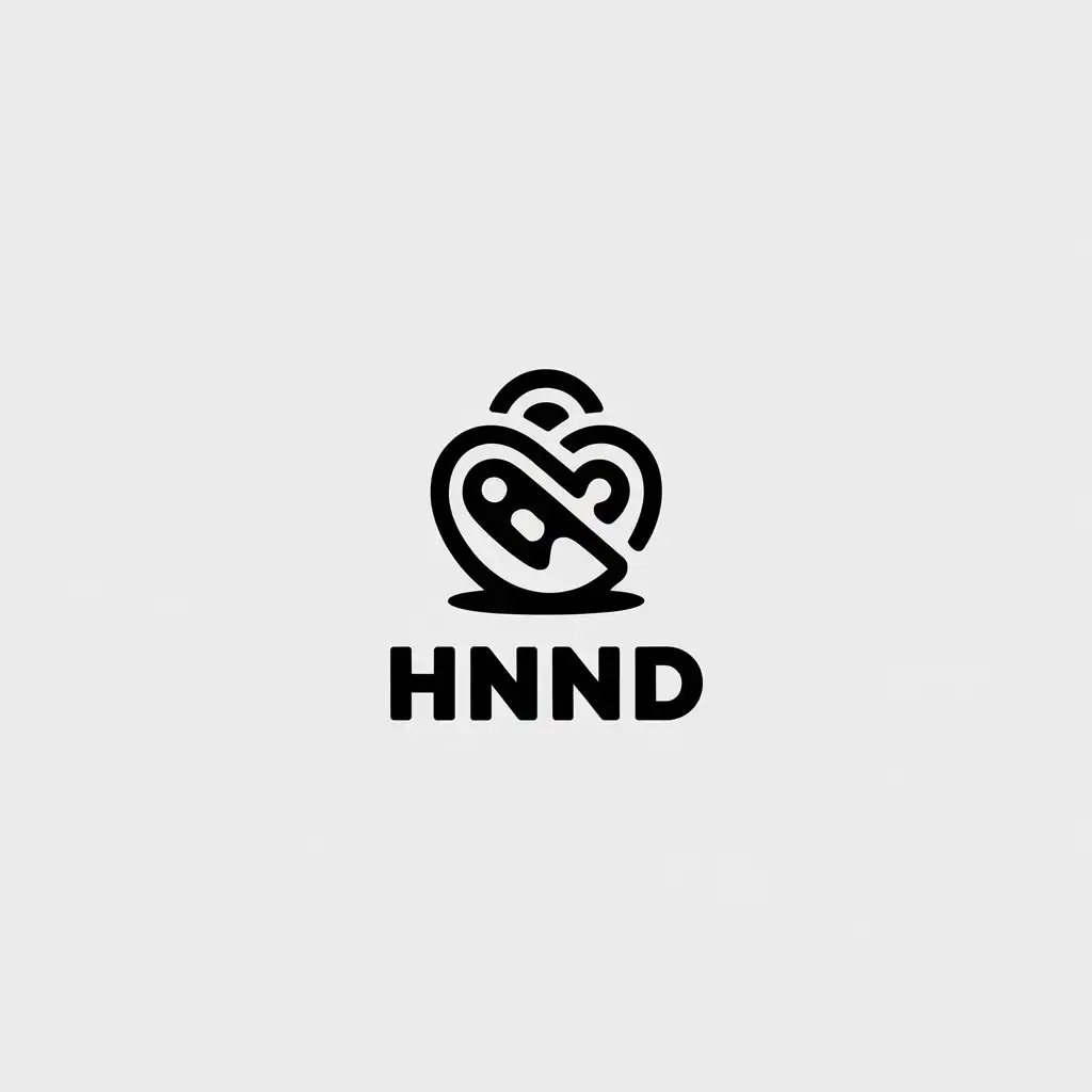 LOGO-Design-For-HNND-Minimalistic-Bnh-M-La-Mch-Symbol-for-Health-Industry