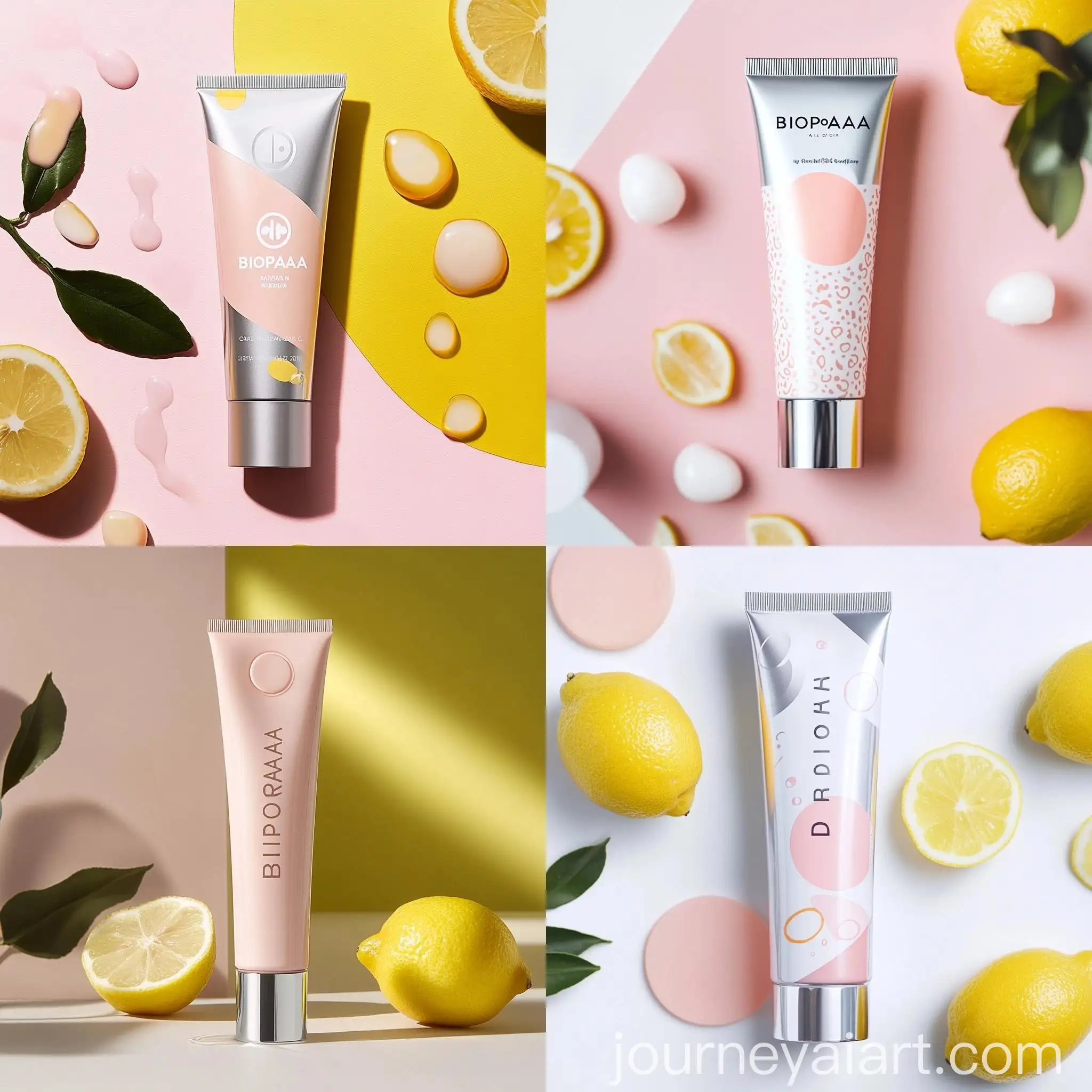 Daily-Glow-Collagen-and-Vitamin-C-Serum-with-Lemon-Pattern-Packaging