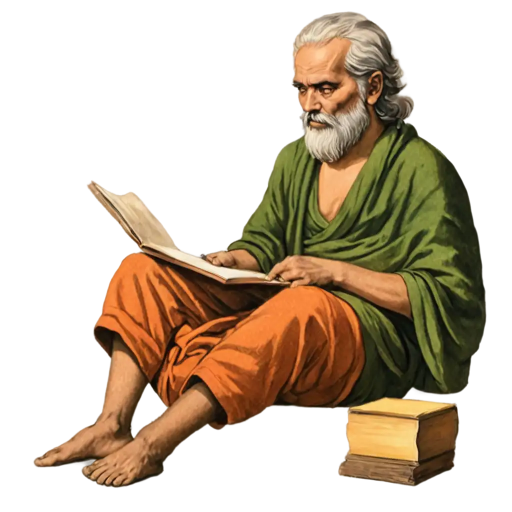 PNG-Image-of-an-Old-Indian-Writer-Creating-the-Ramayana-Digital-Art-Representation