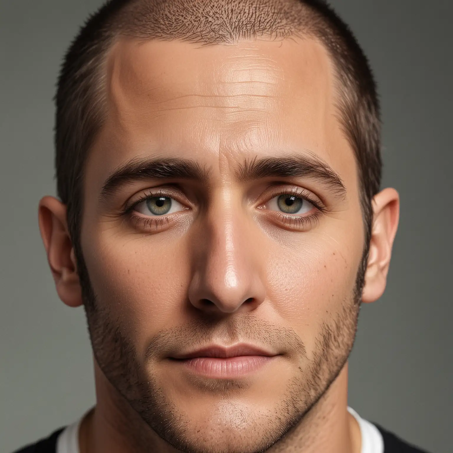 Detailed Portrait of Jake Gyllenhaal with Symmetrical Features