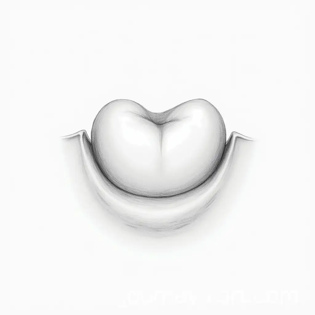 Detailed-Pencil-Drawing-of-Dental-Veneer-at-11-Scale