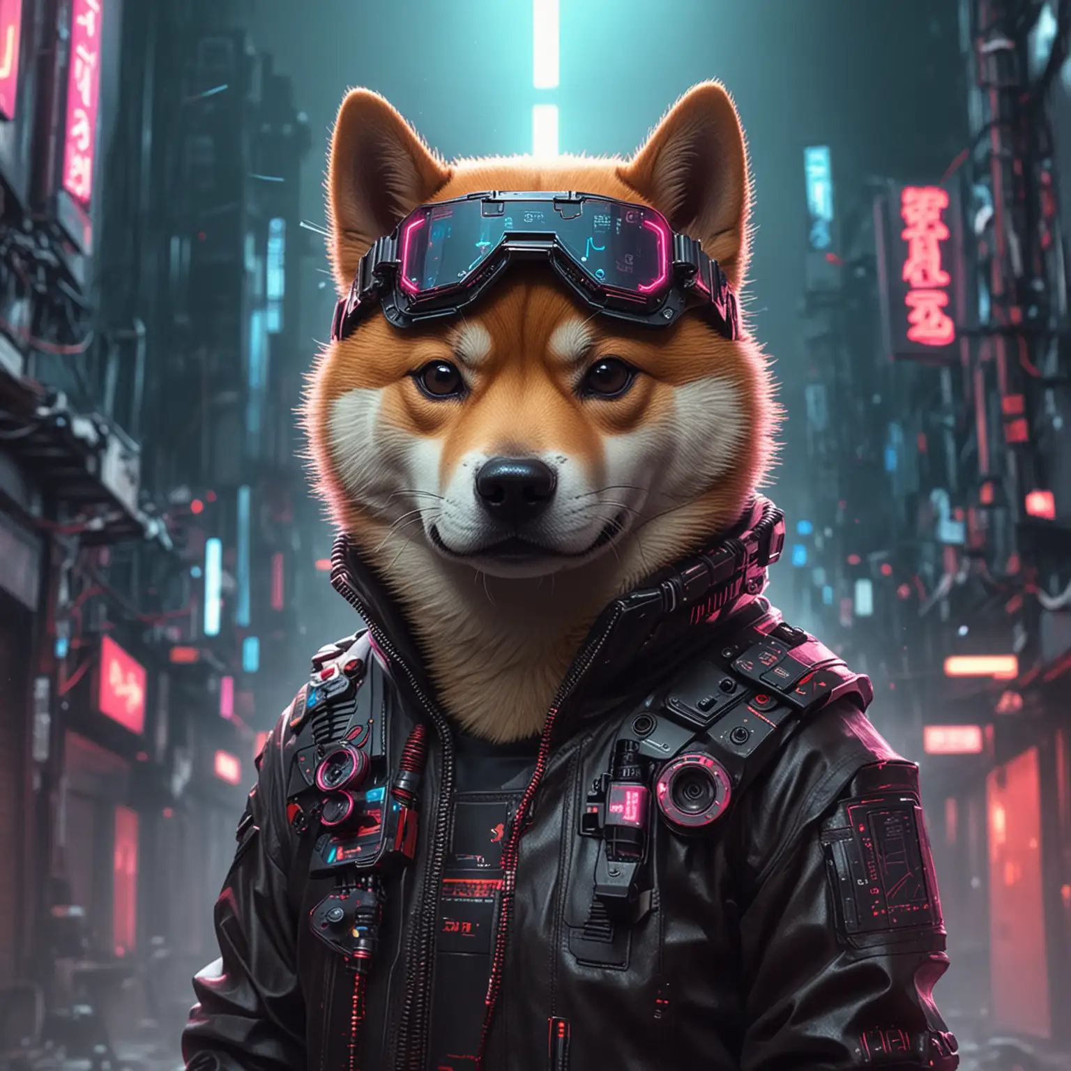 Shiba-Inu-in-Cyberpunk-Futuristic-Style