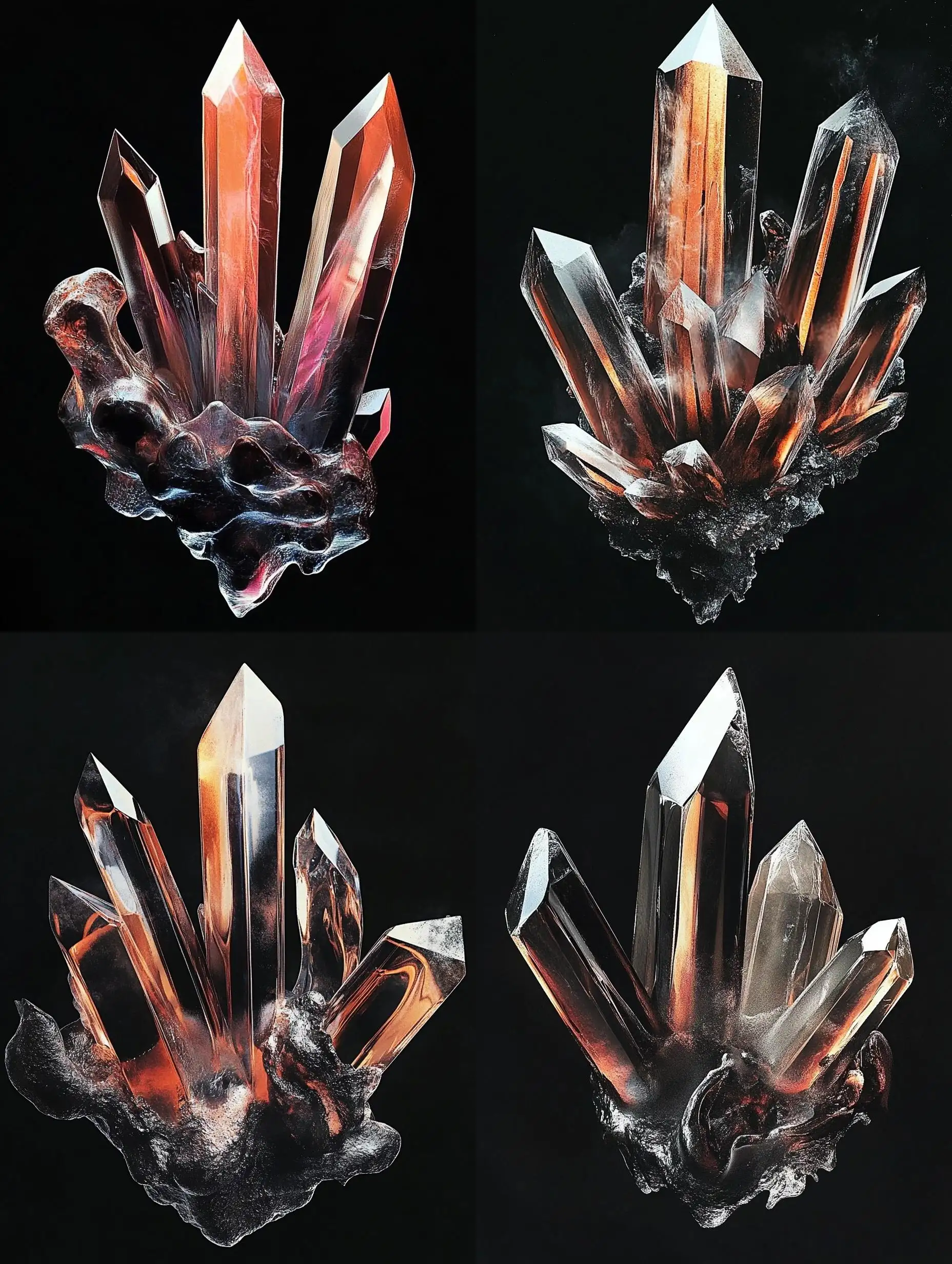 Surreal-Solid-Shard-Art-on-Black-Background