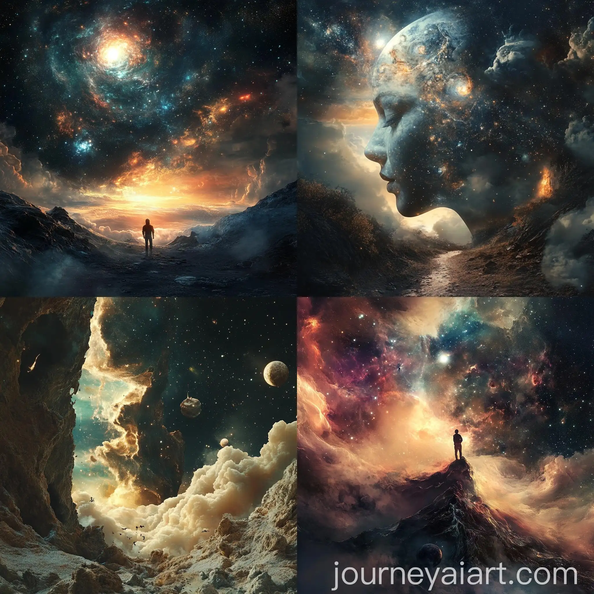 Surreal-Universe-Exploration-with-Cosmic-Elements