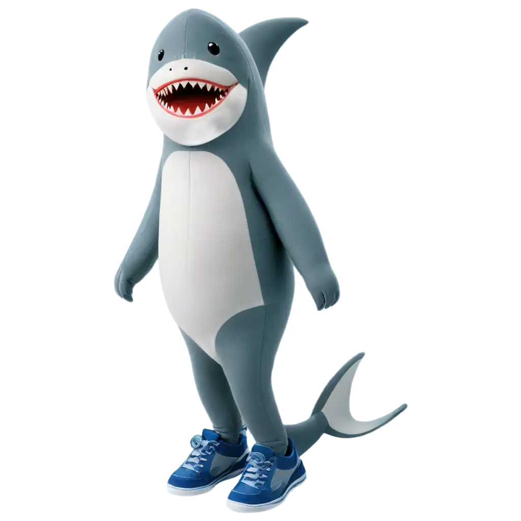 Shark-with-Shoes-PNG-Image-for-Creative-Projects-and-Unique-Designs