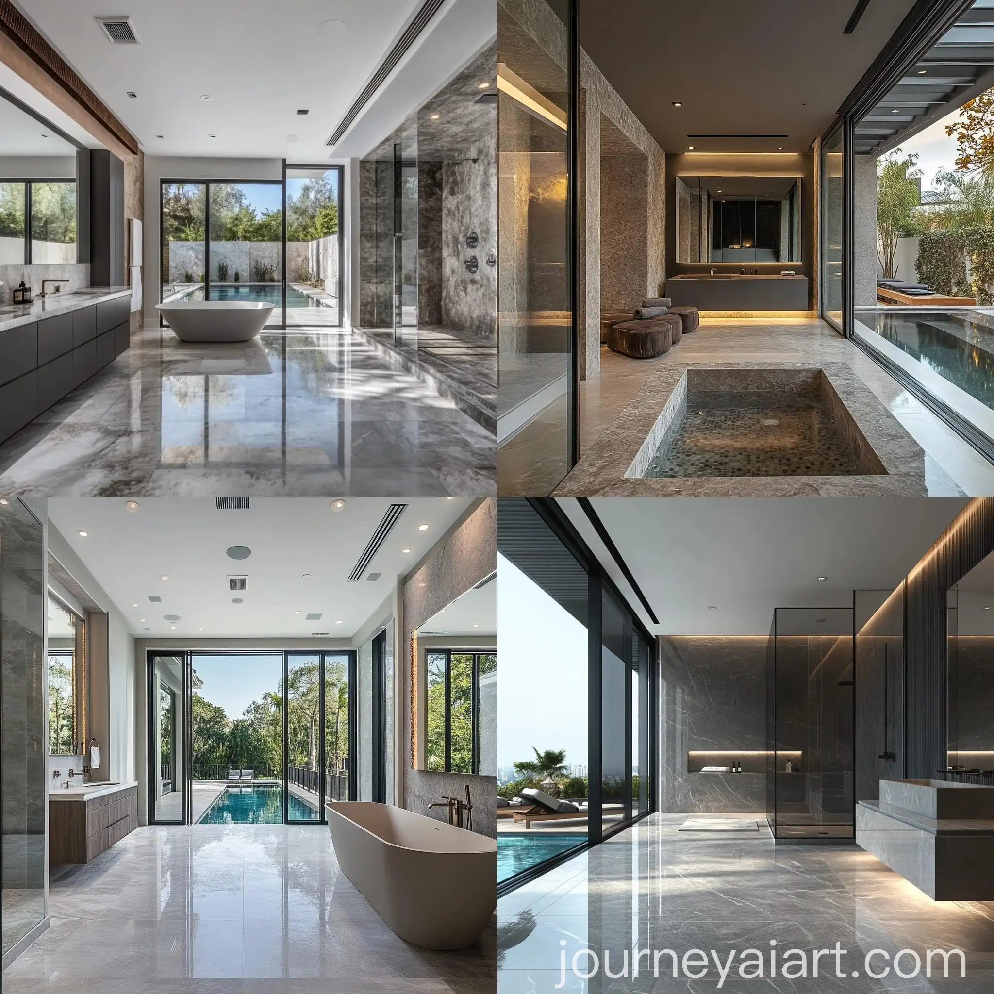 Luxury-Modern-Master-Bathroom-with-Pool-View