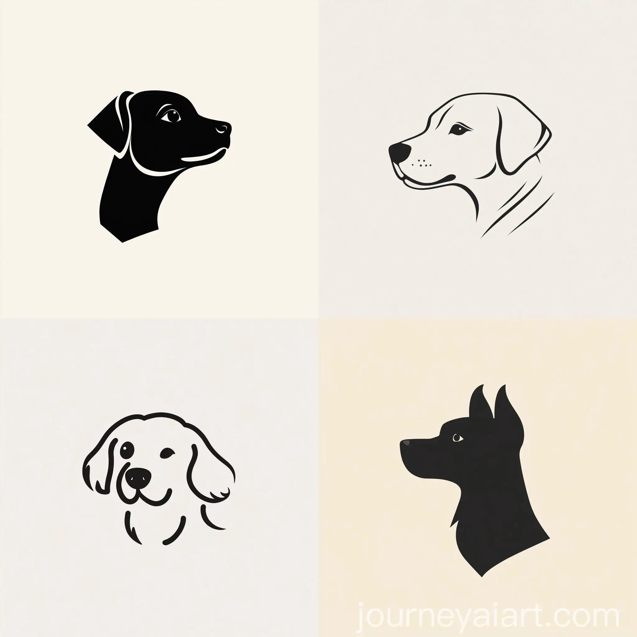 Minimalist-Dog-Store-Logo-Design-by-Carolyn-Davidson