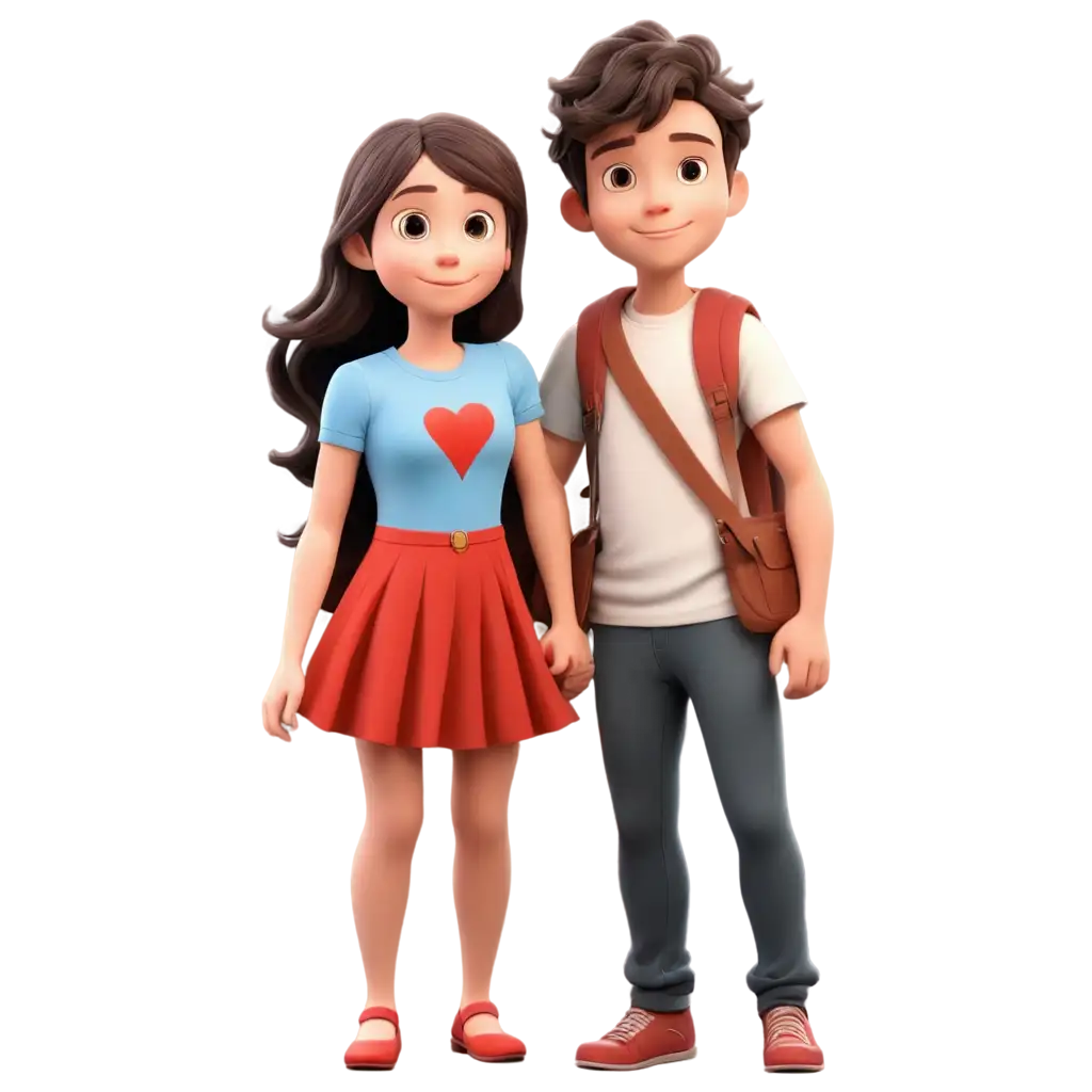 Cartoon-Boy-with-Arm-around-Cute-Girl-PNG-Image-for-HighQuality-Cartoon-Illustration