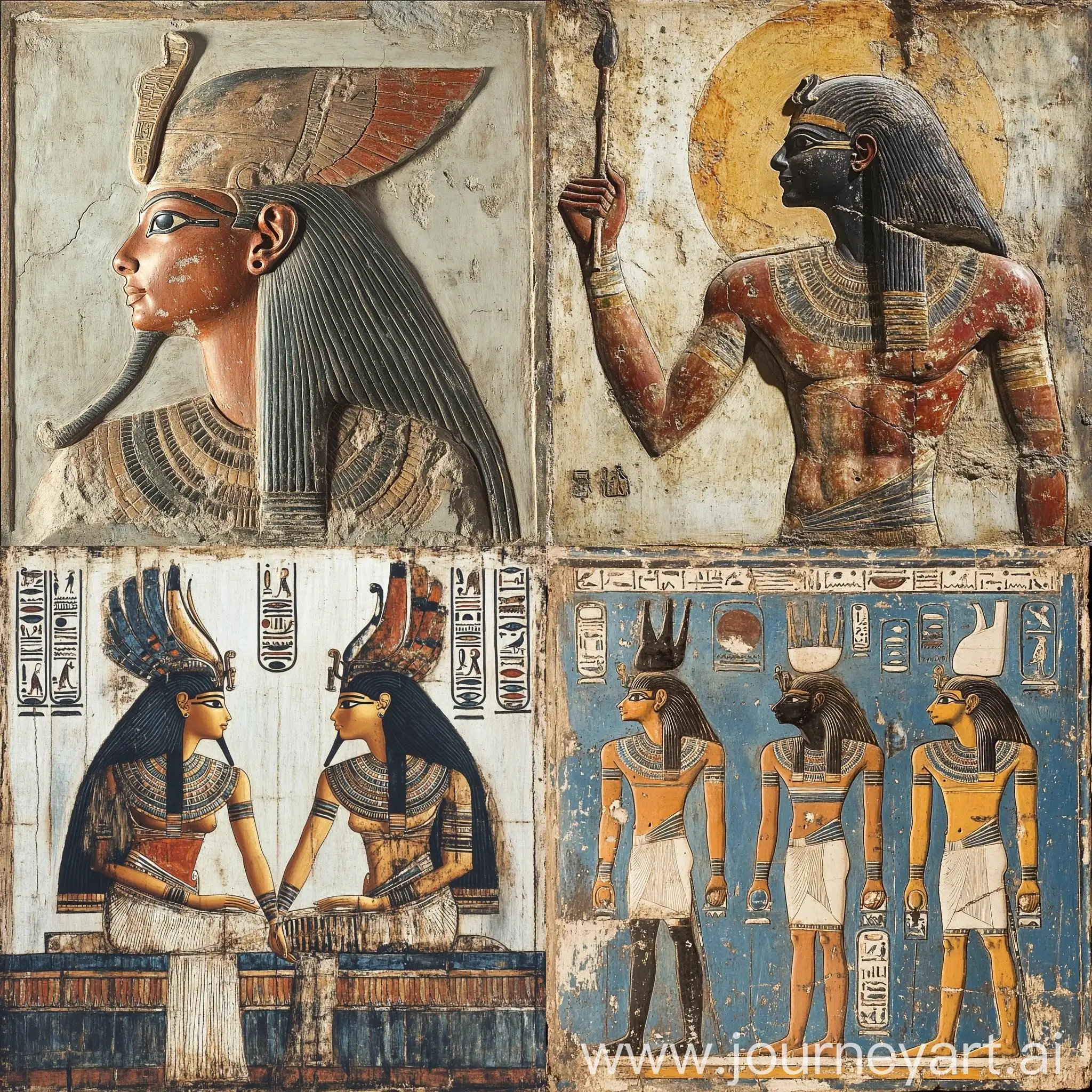 Historical-Art-Evolution-Photographs-of-Ancient-Egypt-and-Renaissance-Art