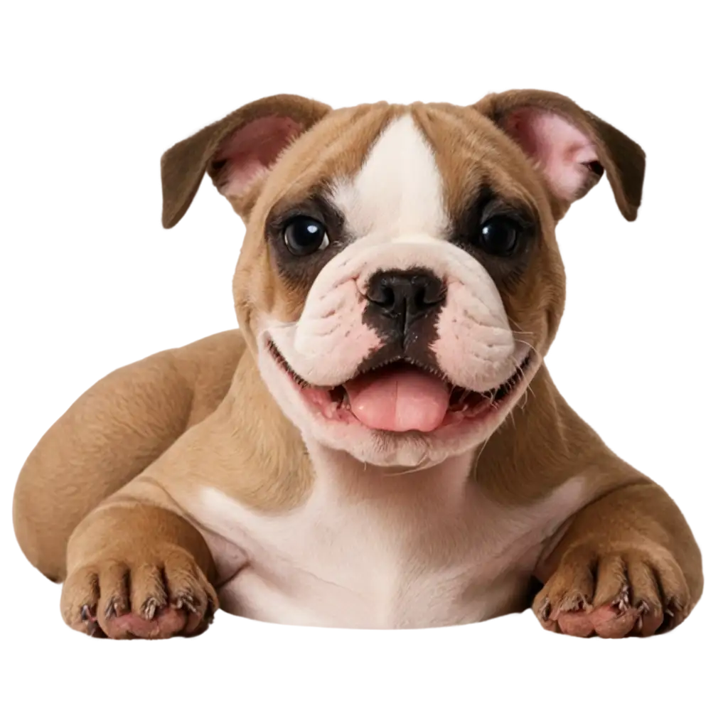 Smiling-Bulldog-Puppy-Playing-PNG-Image-for-Various-Uses