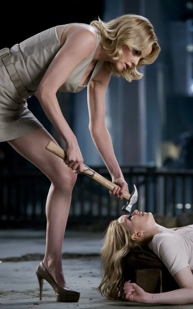 Charlize-Theron-Crushing-Kristen-Stewarts-Head-with-Hammer-in-Cinematic-Scene