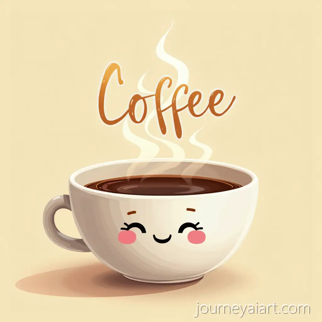 CuteCute-coffee-cup-steam-Coffee-Cup-with-Steam-Shaping-Words