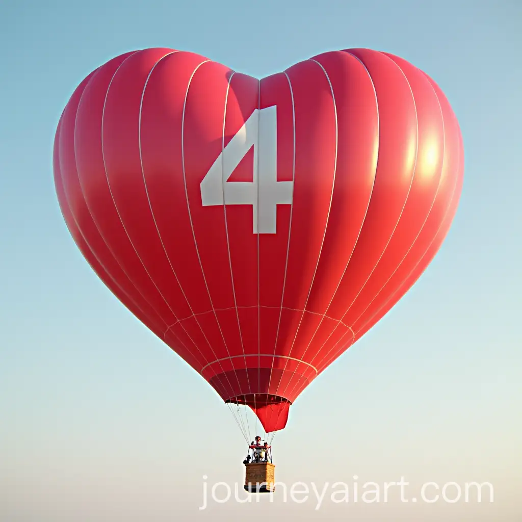 Heart-Shaped-Hot-Air-Balloon-with-4FortyFour-Written-On-It