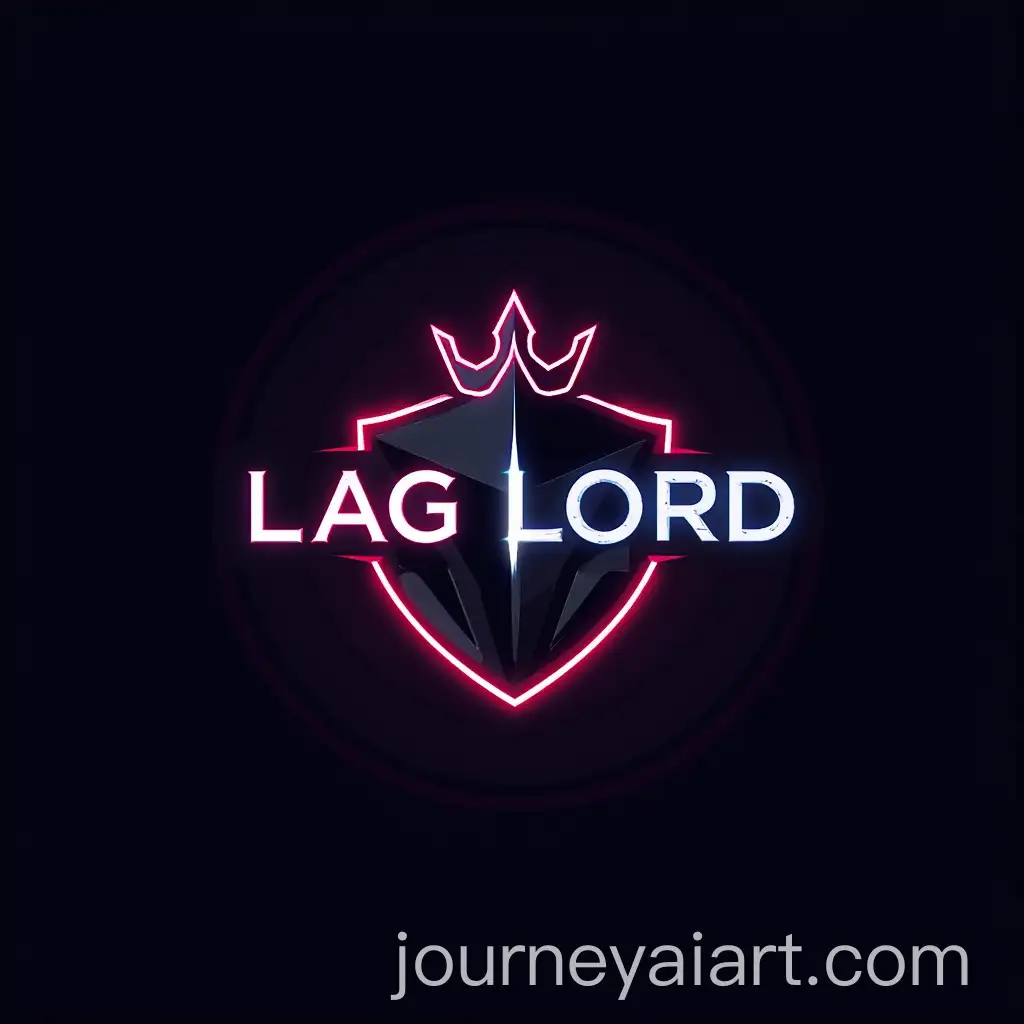 Gaming-Logo-Design-for-Lag-Lord-Channel-with-Bold-andAI-Art-Prompt-Expansion-Powerful-Elements