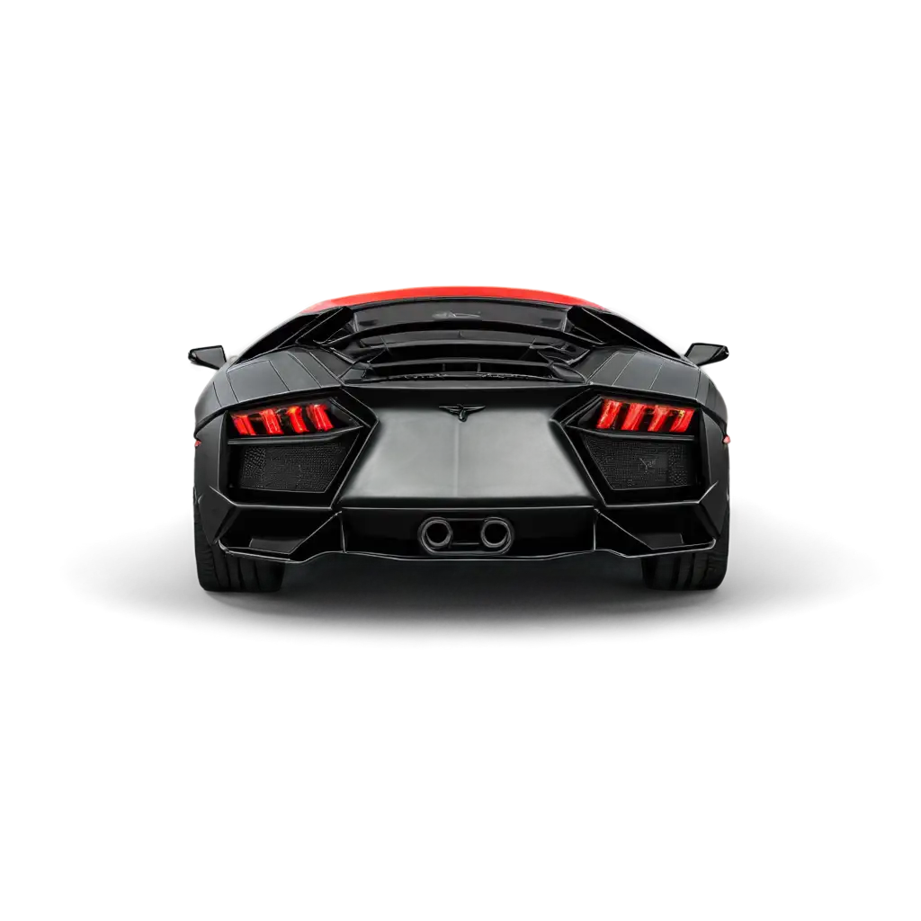 Black-Lamborghini-with-Red-Lines-Back-View-PNG-HighQuality-Image-for-Stunning-Visuals