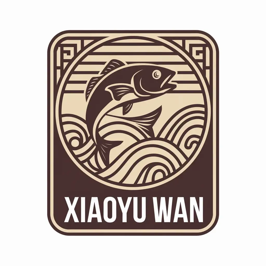 LOGO-Design-for-Xiaoyu-Wan-Fresh-Fish-Waves-with-a-Modern-Restaurant-Aesthetic