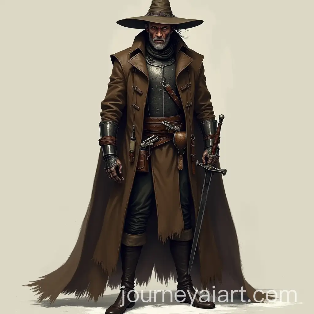 Fearless-Witch-Hunter-Armed-for-Battle