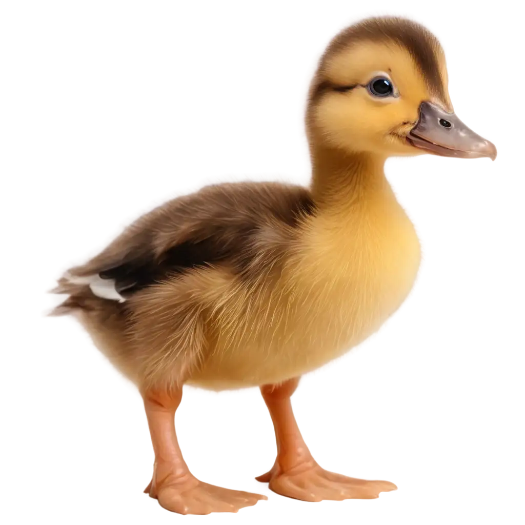 Cute-Duckling-Standing-PNG-Image-for-HighQuality-and-Versatile-Use