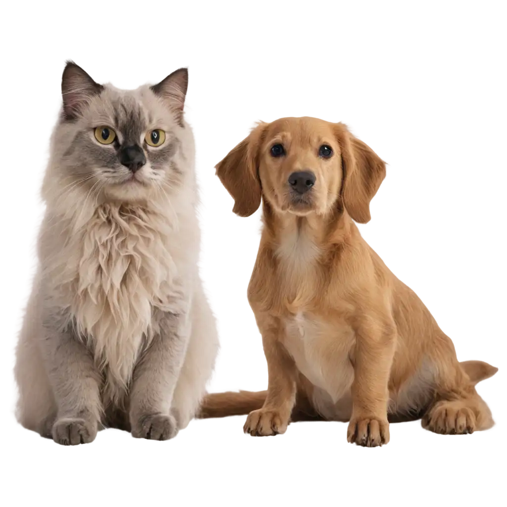 HighQuality-Cat-and-Dog-PNG-Image-for-Versatile-Creative-Uses