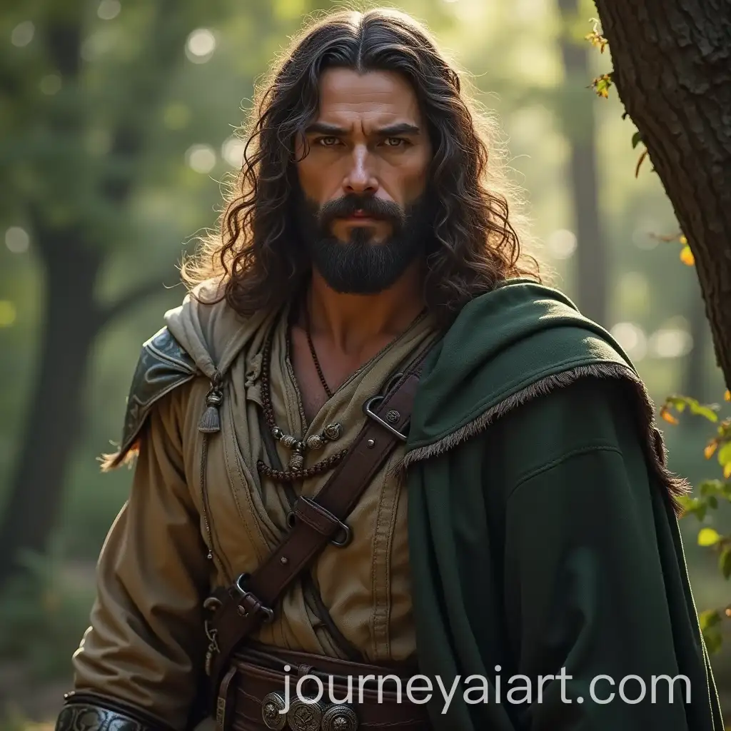 Handsome-Male-Druid-in-a-Mystical-Forest-Setting