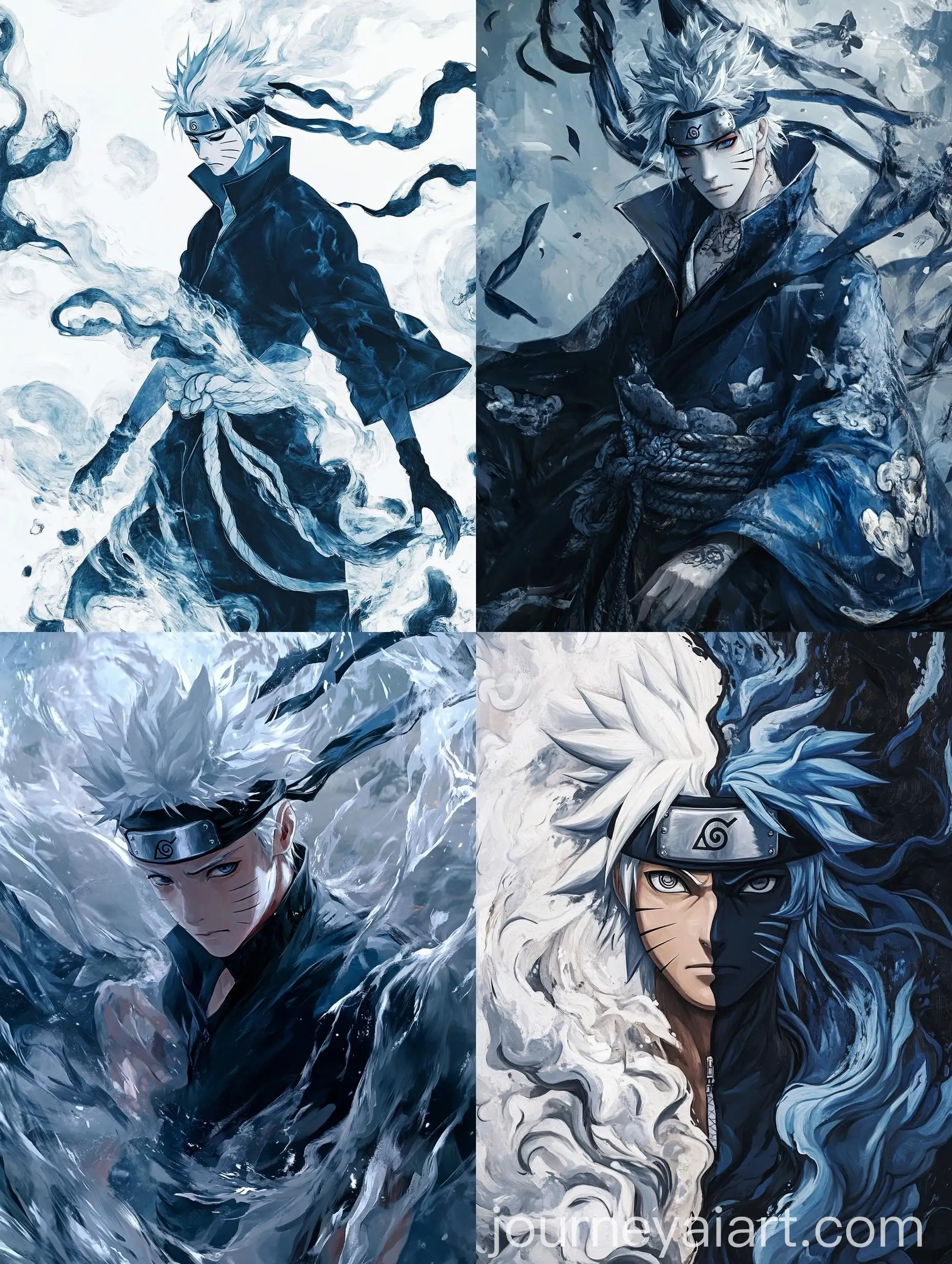Naruto-Jokuto-WJR-in-Dark-Azure-and-Silver-Fantasy-Illustration