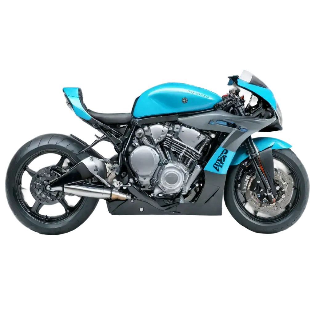 Sky-Blue-Motorcycle-PNG-Image-for-HighQuality-Visuals-and-Versatile-Use