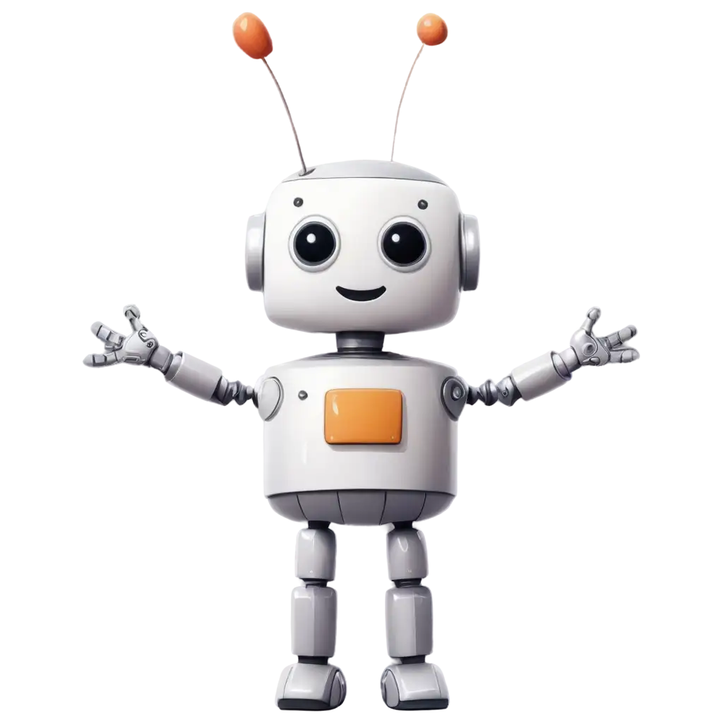 Cute-Robot-Cartoon-PNG-for-Versatile-Creative-Use